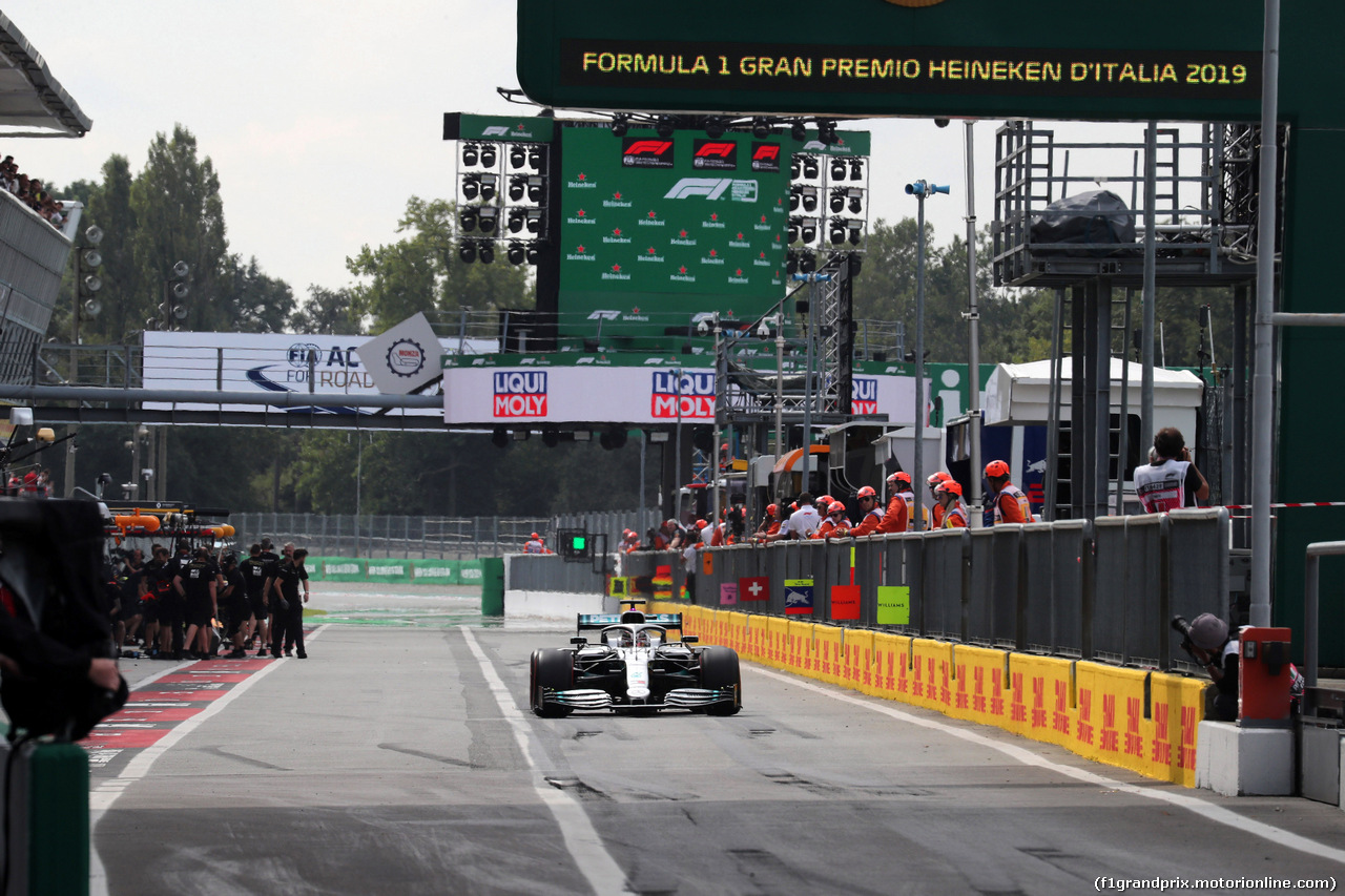 GP ITALIA, 07.09.2019 - Prove Libere 3, Lewis Hamilton (GBR) Mercedes AMG F1 W10