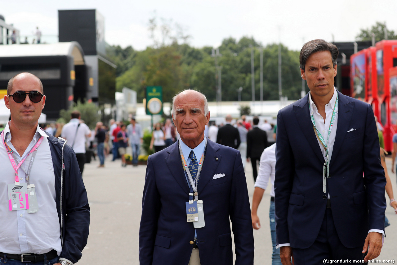 GP ITALIA, 07.09.2019 - Prove Libere 3, Dr. Angelo Sticchi Damiani (ITA) Aci Csai President