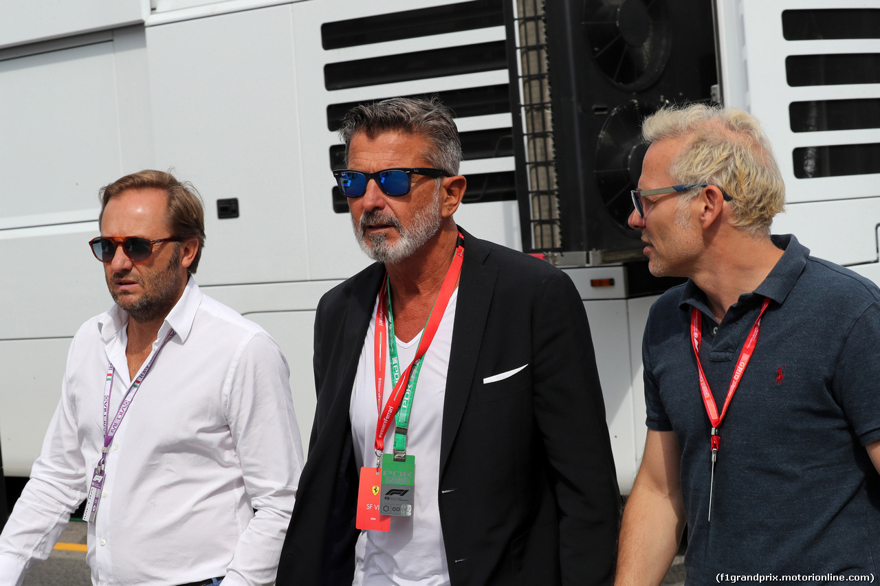 GP ITALIA, 07.09.2019 - Prove Libere 3, Enrico Zanarini (ITA) e Jacques Villeneuve (CAN)