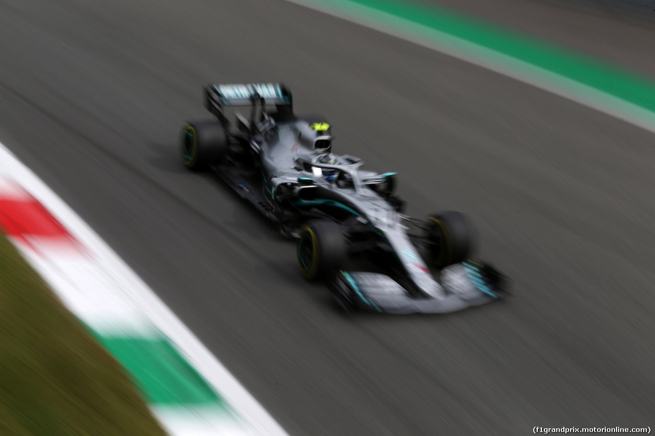 GP ITALIA, 07.09.2019 - Prove Libere 3, Valtteri Bottas (FIN) Mercedes AMG F1 W010