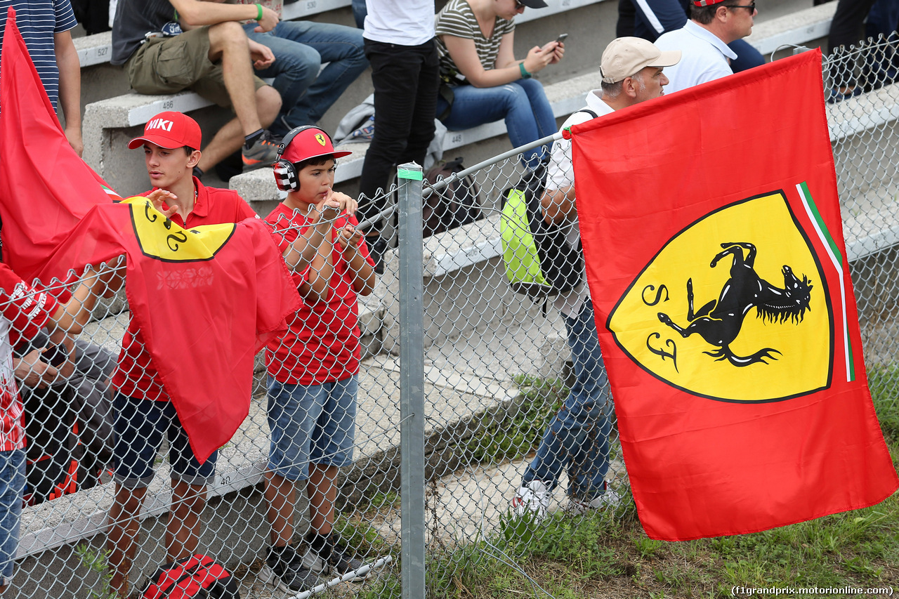 GP ITALIA, 07.09.2019 - Prove Libere 3, Ferrari fans