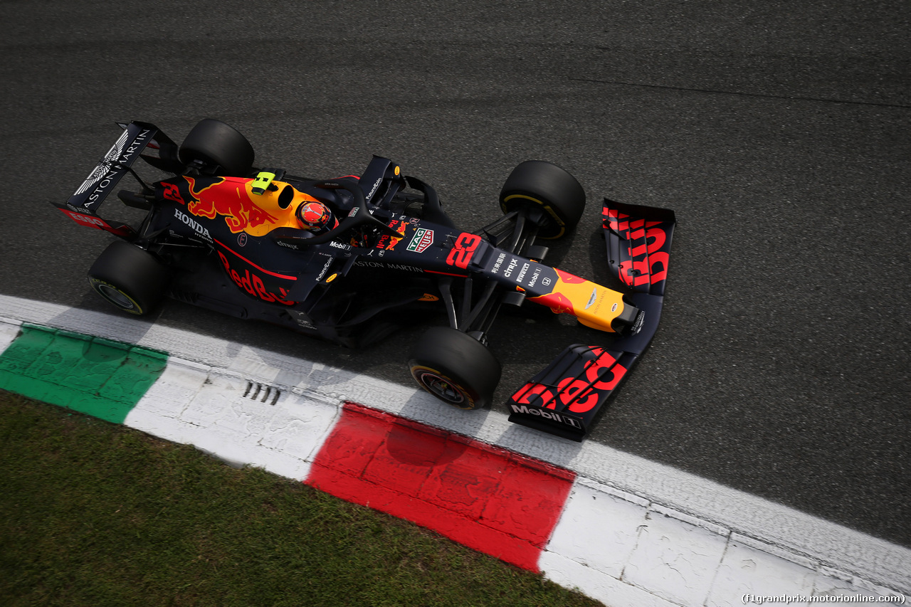 GP ITALIA, 07.09.2019 - Prove Libere 3, Alexander Albon (THA) Red Bull Racing RB15