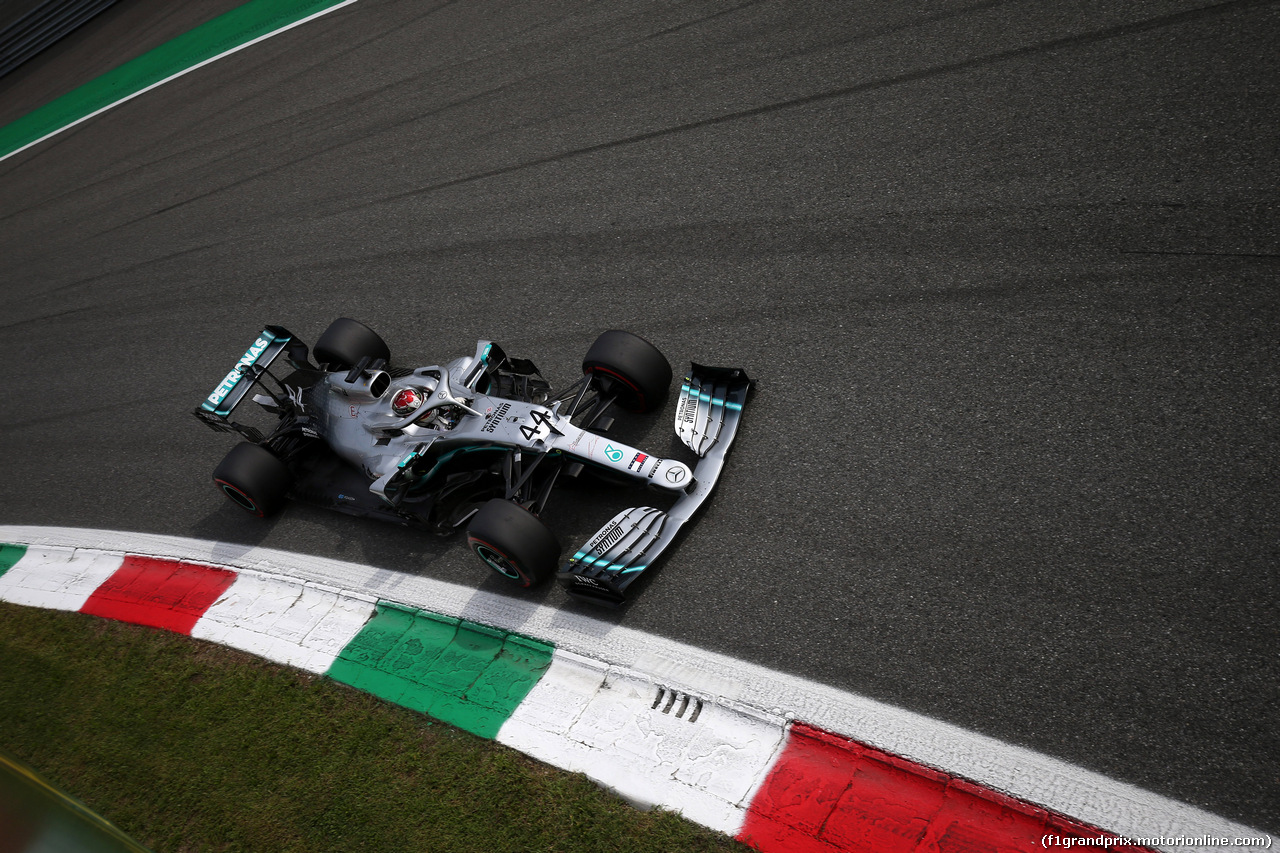 GP ITALIA, 07.09.2019 - Prove Libere 3, Lewis Hamilton (GBR) Mercedes AMG F1 W10