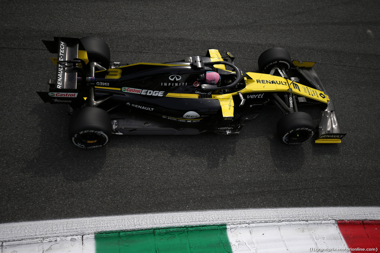 GP ITALIA, 07.09.2019 - Prove Libere 3, Daniel Ricciardo (AUS) Renault Sport F1 Team RS19
