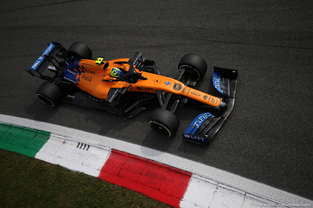 GP ITALIA, 07.09.2019 - Prove Libere 3, Lando Norris (GBR) Mclaren F1 Team MCL34