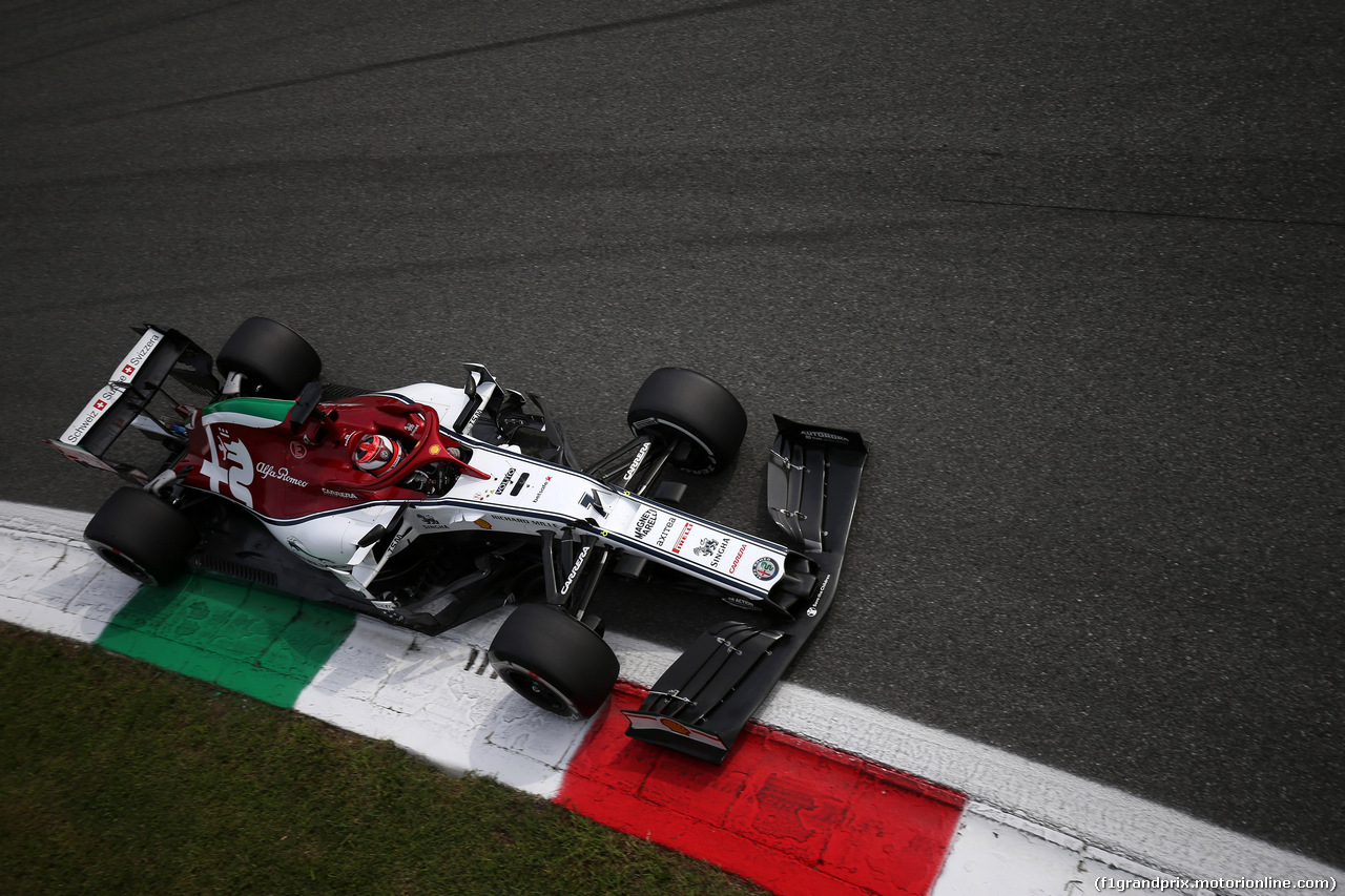 GP ITALIA, 07.09.2019 - Prove Libere 3, Kimi Raikkonen (FIN) Alfa Romeo Racing C38