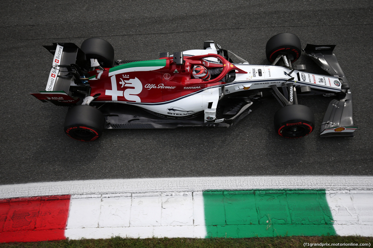 GP ITALIA, 07.09.2019 - Prove Libere 3, Kimi Raikkonen (FIN) Alfa Romeo Racing C38