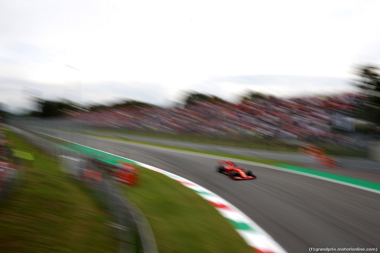 GP ITALIA, 07.09.2019 - Prove Libere 3, Sebastian Vettel (GER) Ferrari SF90