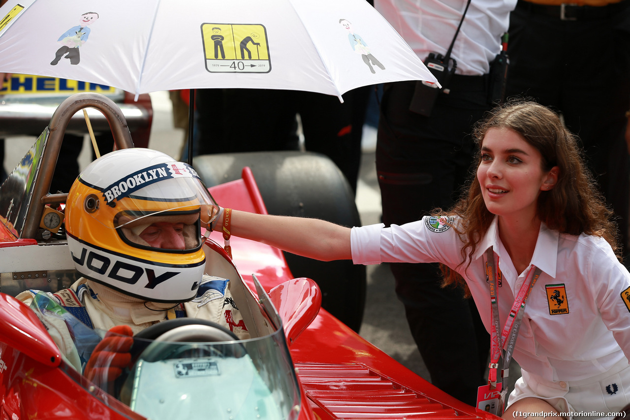GP ITALIA, 07.09.2019 - Jody Scheckter (RSA e his daughter Poppy