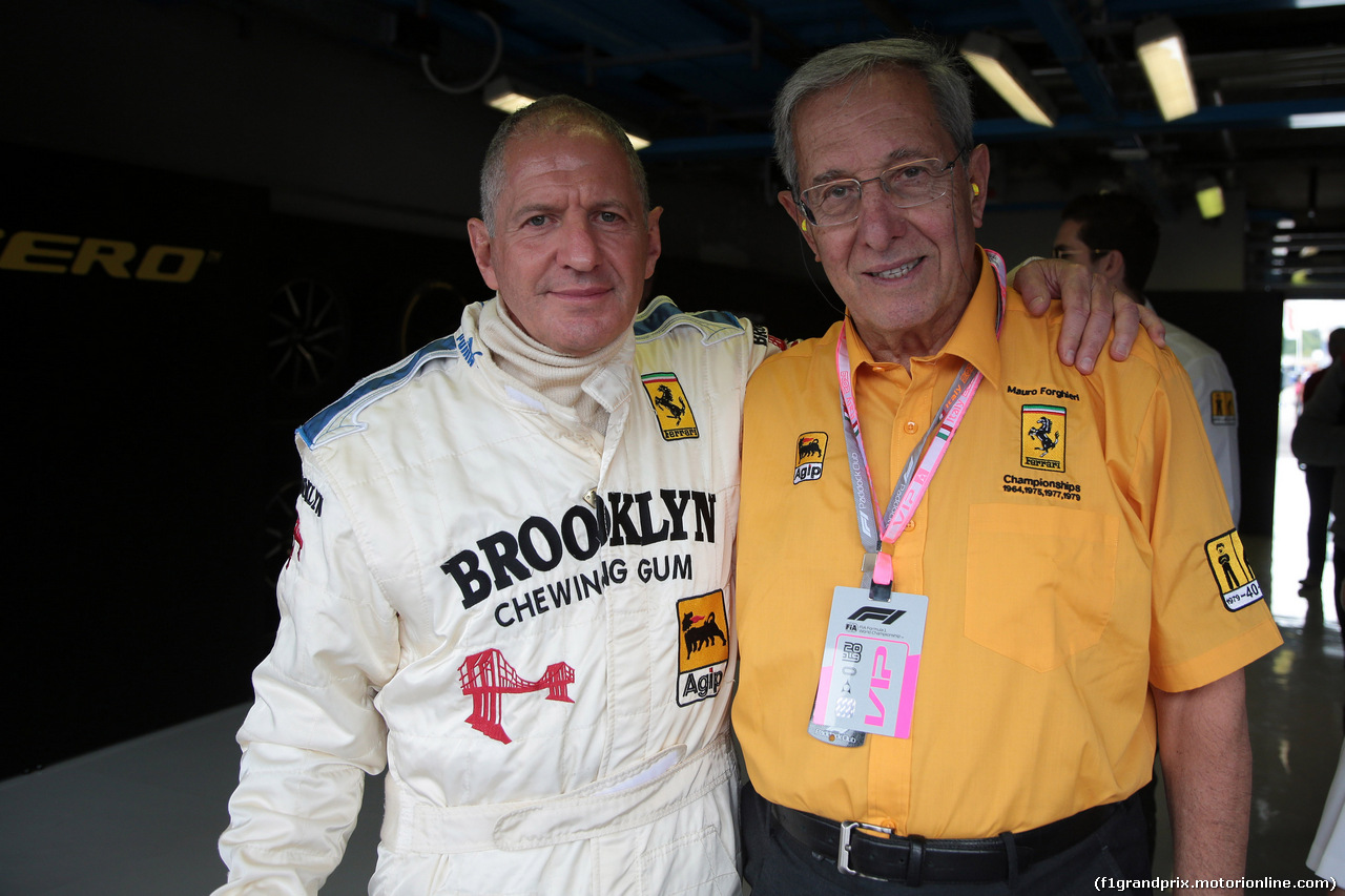 GP ITALIA, 07.09.2019 - Jody Scheckter (RSA e Mauro Forghieri (ITA)