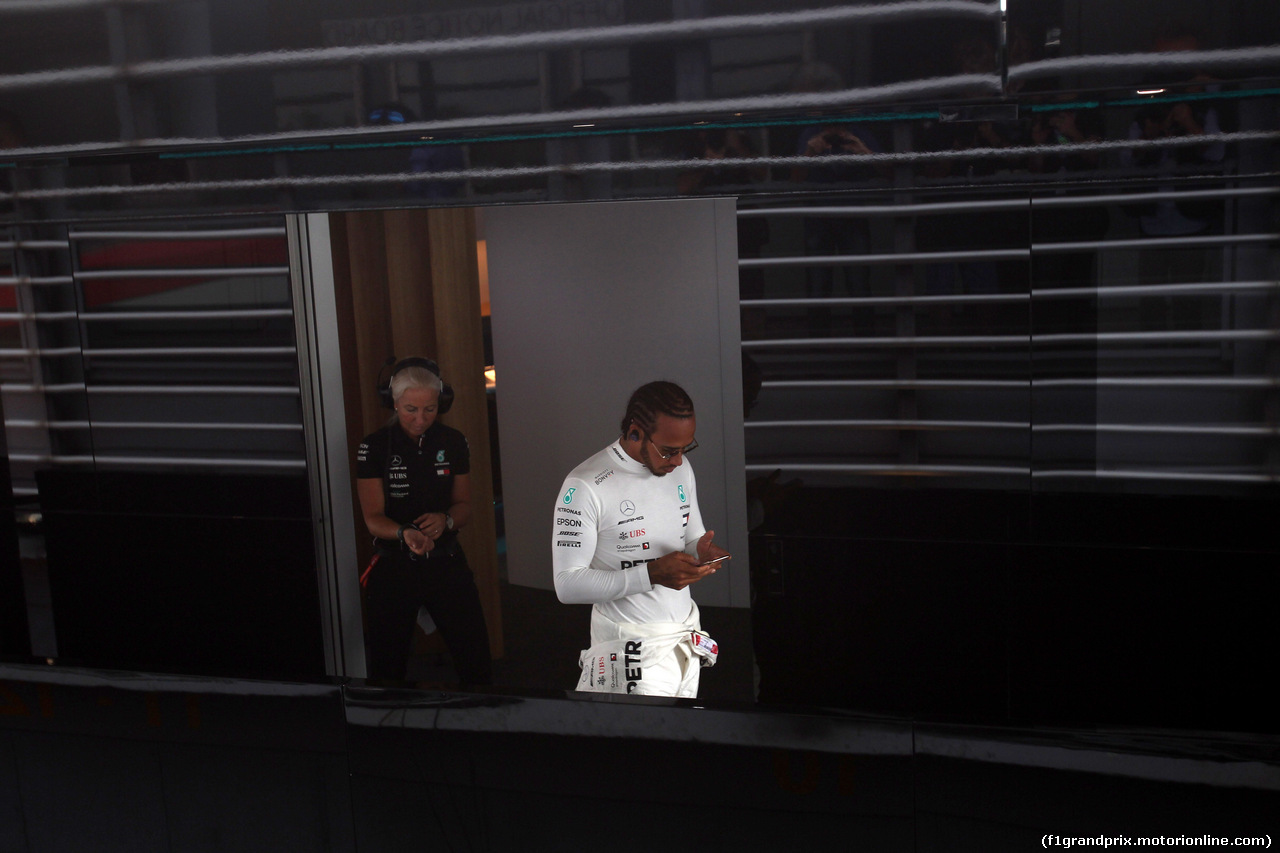 GP ITALIA, 07.09.2019 - Qualifiche, Lewis Hamilton (GBR) Mercedes AMG F1 W10