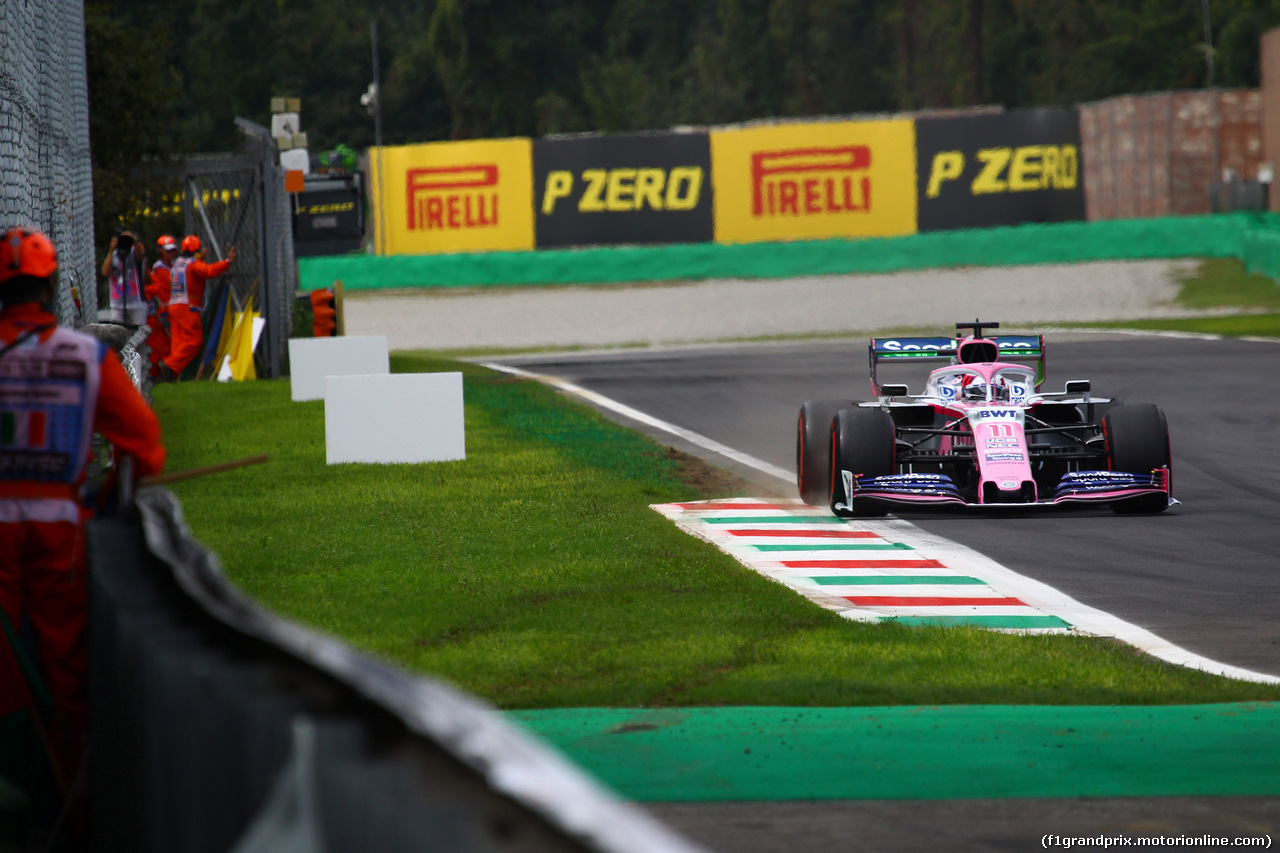 GP ITALIA, 07.09.2019 - Prove Libere 3, Sergio Perez (MEX) Racing Point F1 Team RP19
