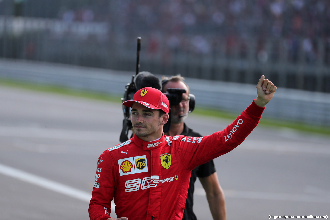 GP ITALIA, 07.09.2019 - Qualifiche, Charles Leclerc (MON) Ferrari SF90 pole position