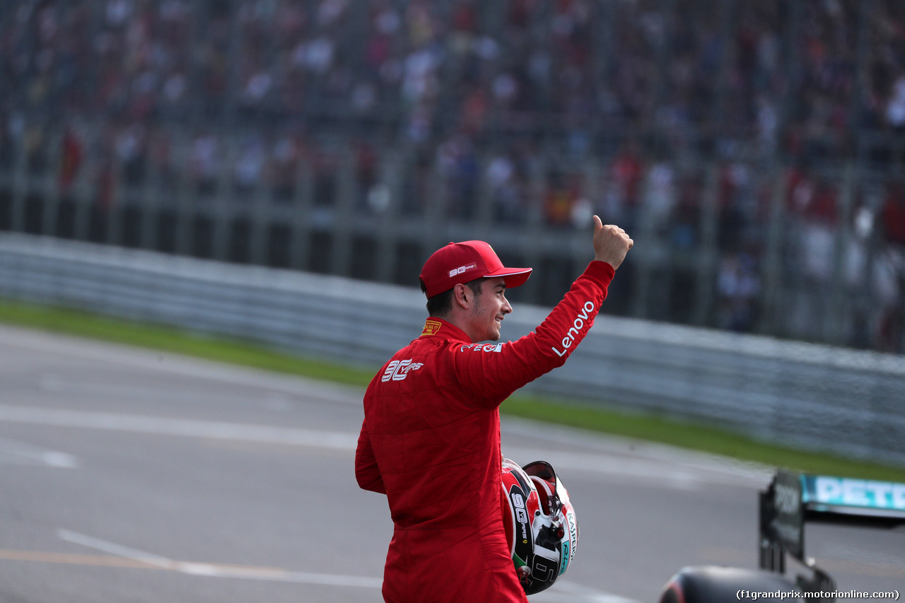 GP ITALIA, 07.09.2019 - Qualifiche, Charles Leclerc (MON) Ferrari SF90 pole position