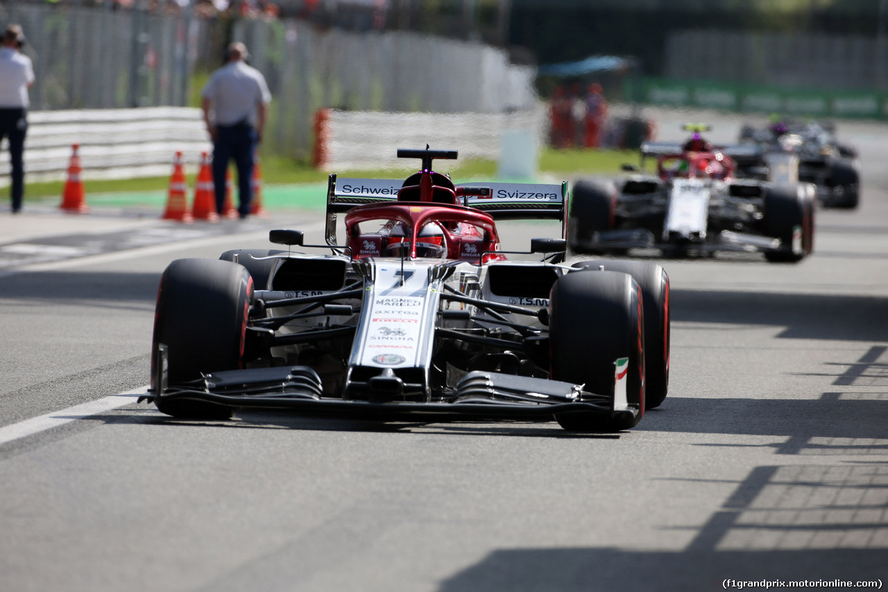 GP ITALIA, 07.09.2019 - Qualifiche, Kimi Raikkonen (FIN) Alfa Romeo Racing C38