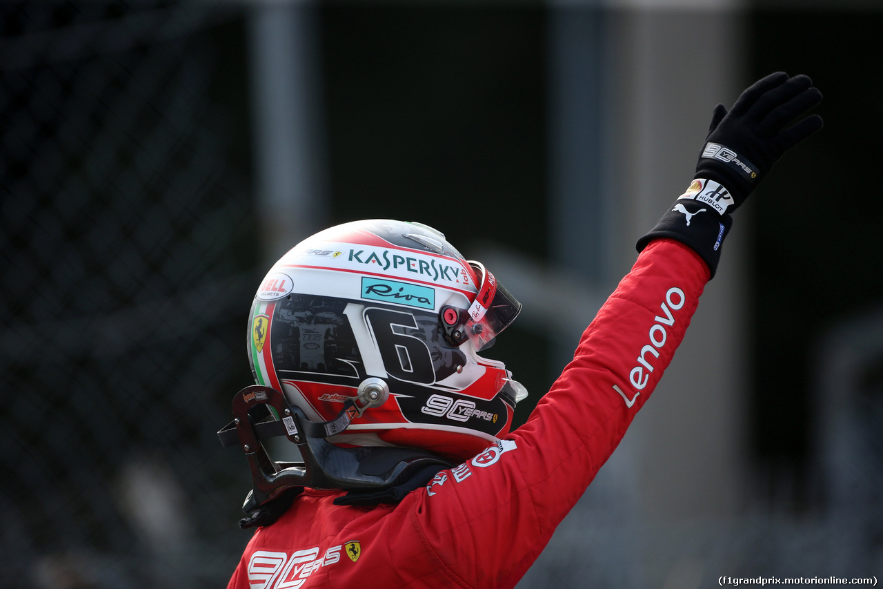 GP ITALIA, 07.09.2019 - Qualifiche, Charles Leclerc (MON) Ferrari SF90  pole position