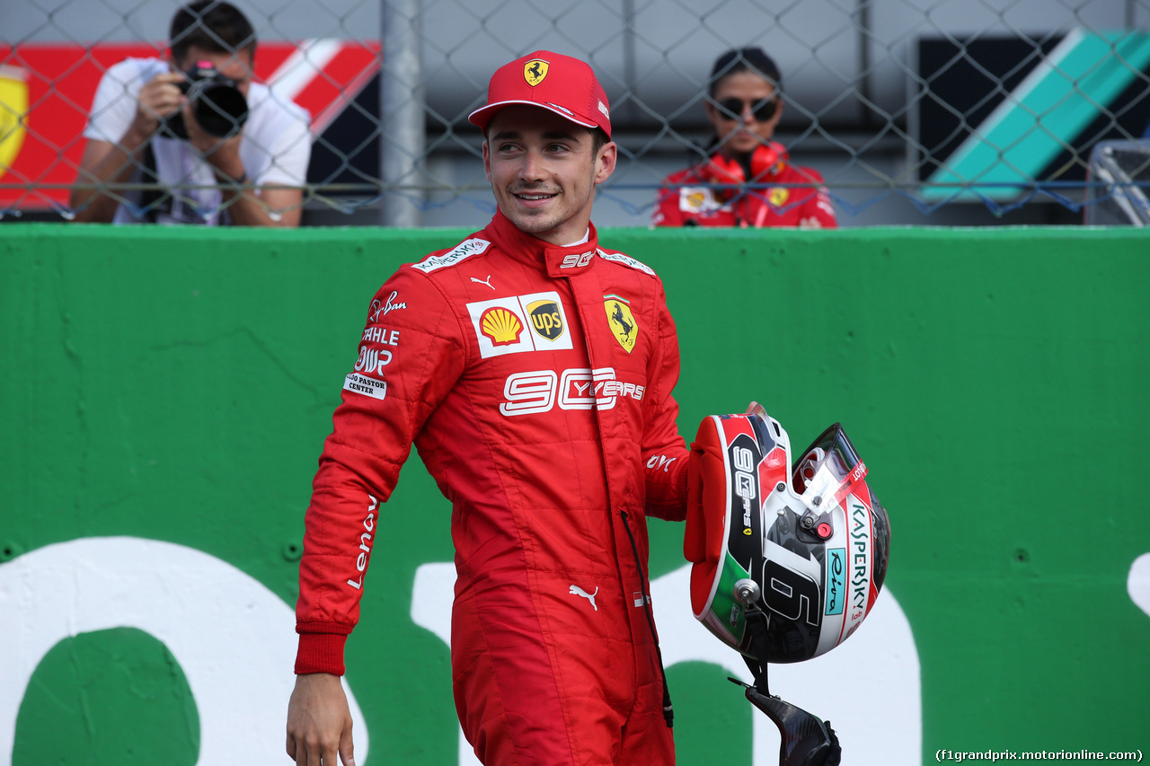 GP ITALIA, 07.09.2019 - Qualifiche, Charles Leclerc (MON) Ferrari SF90  pole position