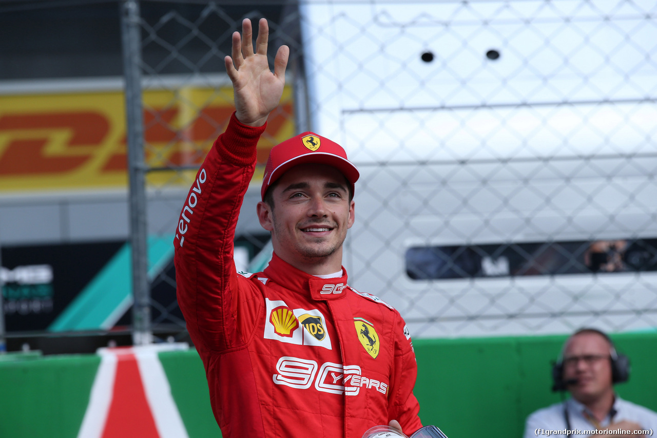 GP ITALIA, 07.09.2019 - Qualifiche, Charles Leclerc (MON) Ferrari SF90 pole position