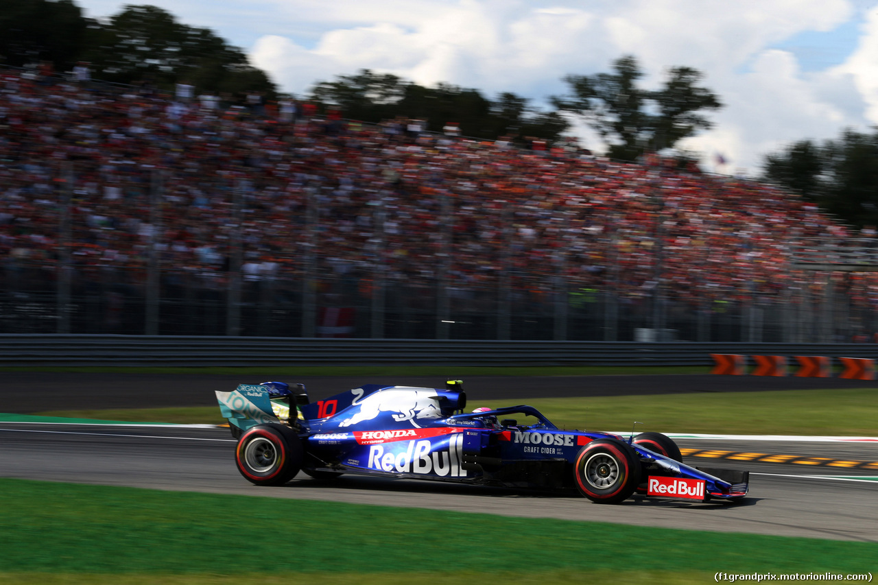 GP ITALIA, 07.09.2019 - Pierre Gasly (FRA) Scuderia Toro Rosso STR14