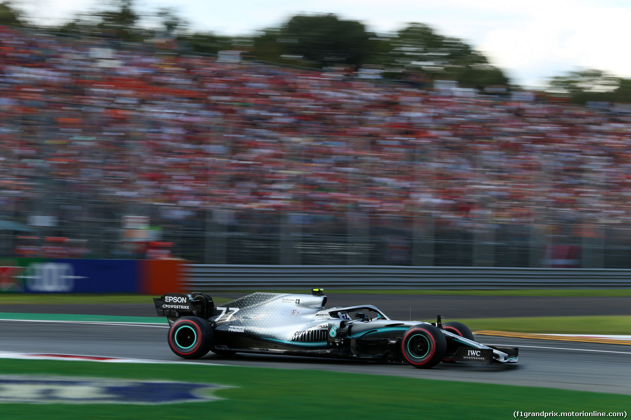 GP ITALIA, 07.09.2019 - Valtteri Bottas (FIN) Mercedes AMG F1 W010