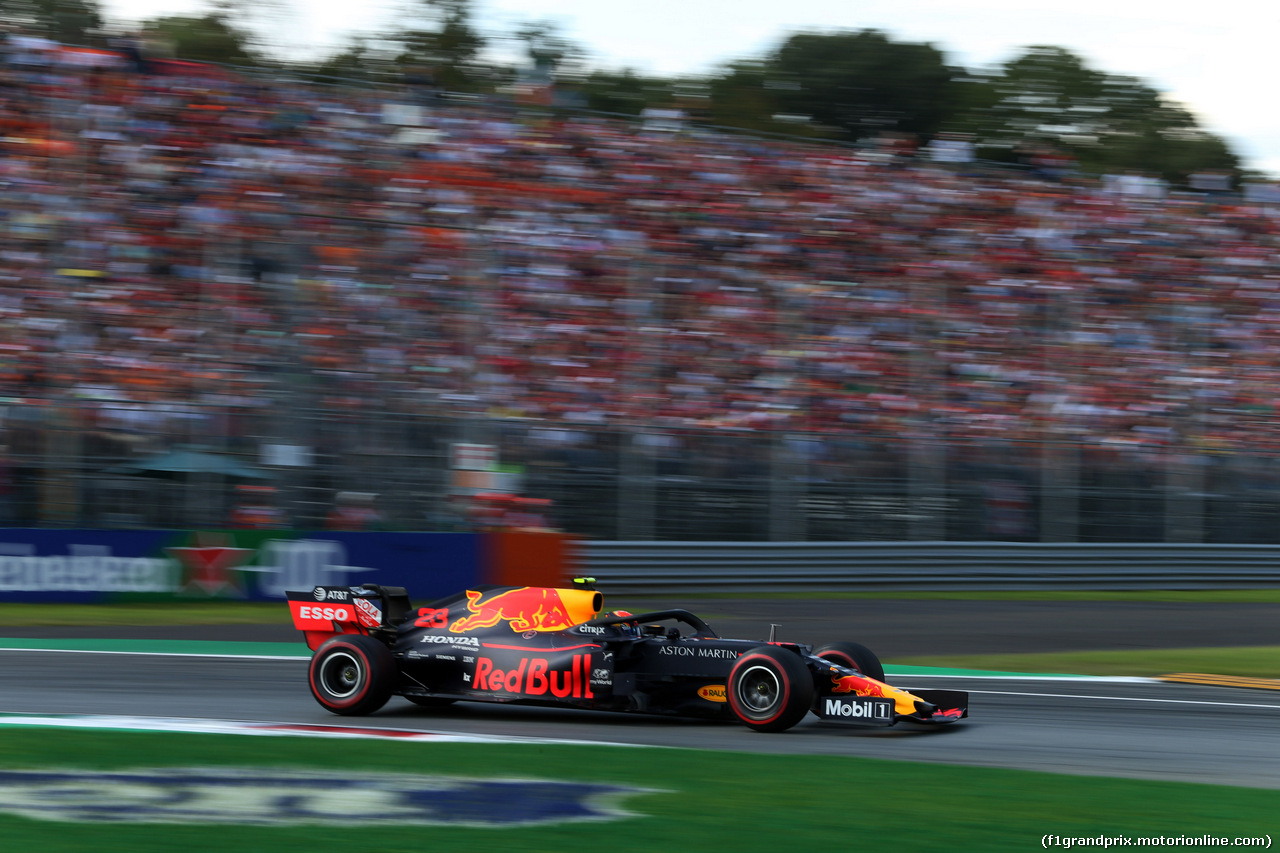 GP ITALIA, 07.09.2019 - Alexander Albon (THA) Red Bull Racing RB15