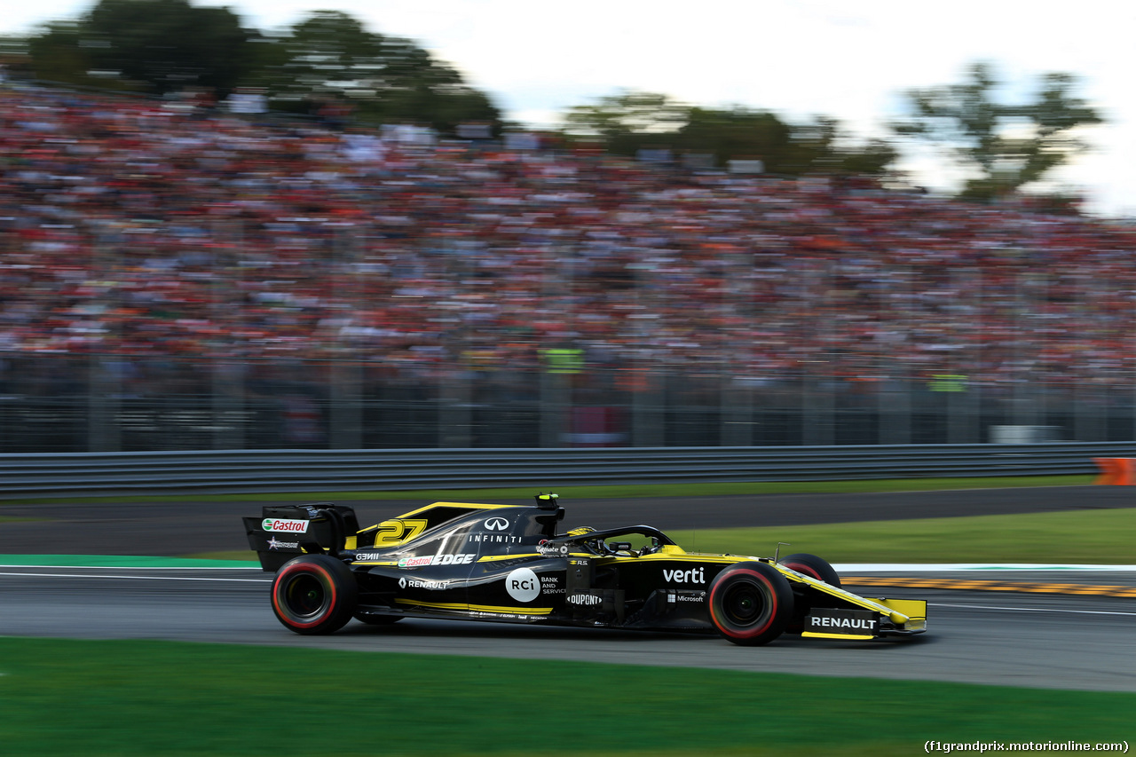 GP ITALIA, 07.09.2019 - Nico Hulkenberg (GER) Renault Sport F1 Team RS19