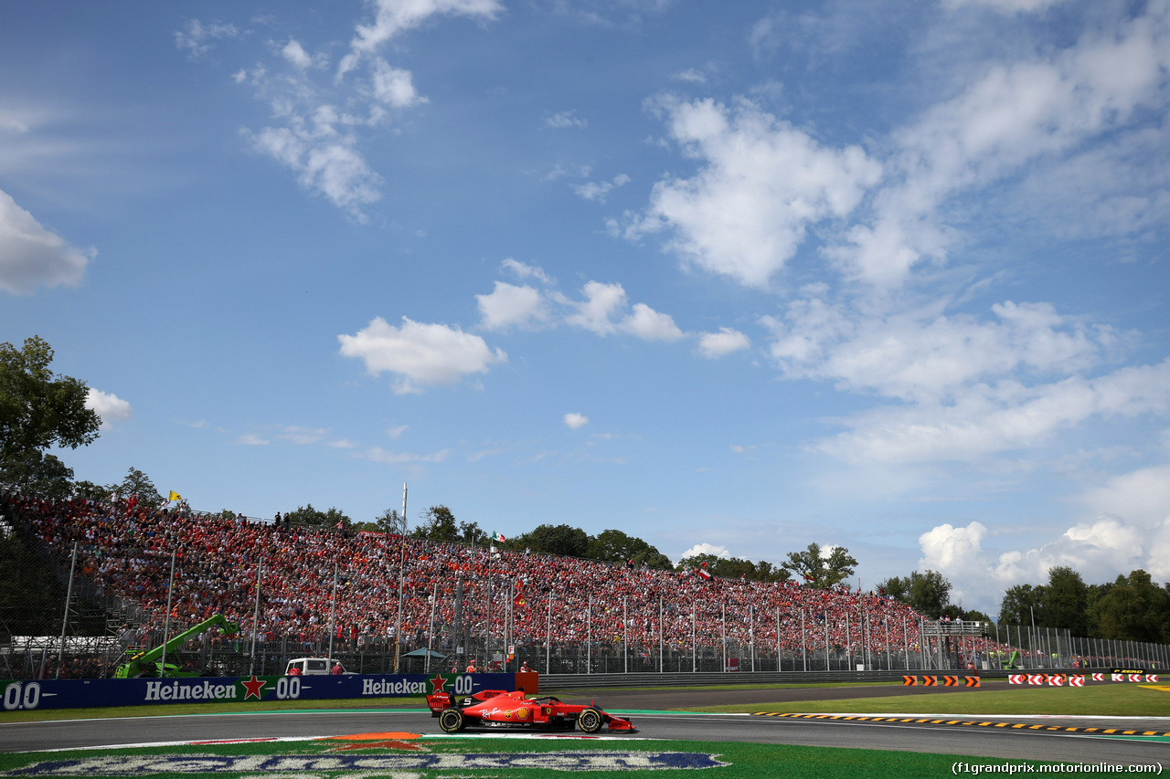 GP ITALIA, 07.09.2019 - Sebastian Vettel (GER) Ferrari SF90