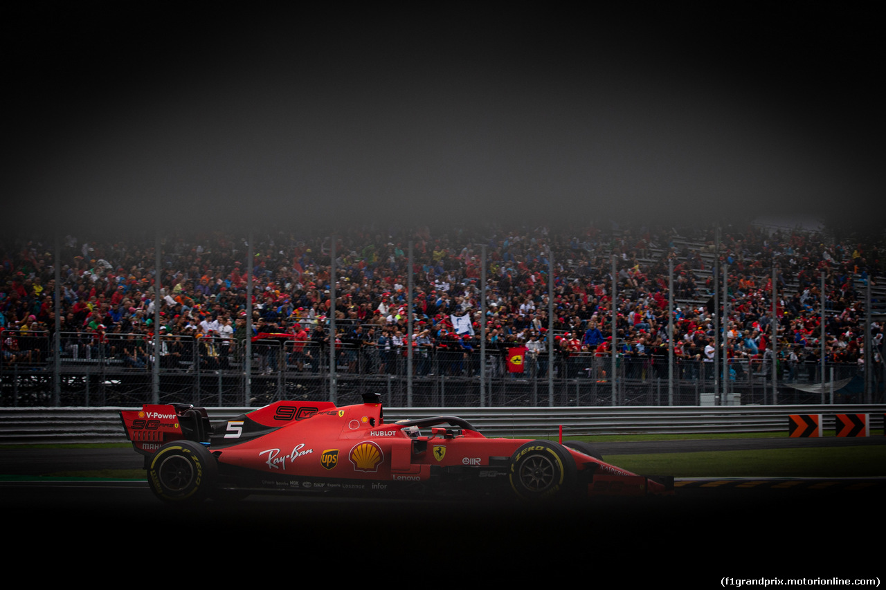 GP ITALIA, 07.09.2019 - Qualifiche, Sebastian Vettel (GER) Ferrari SF90