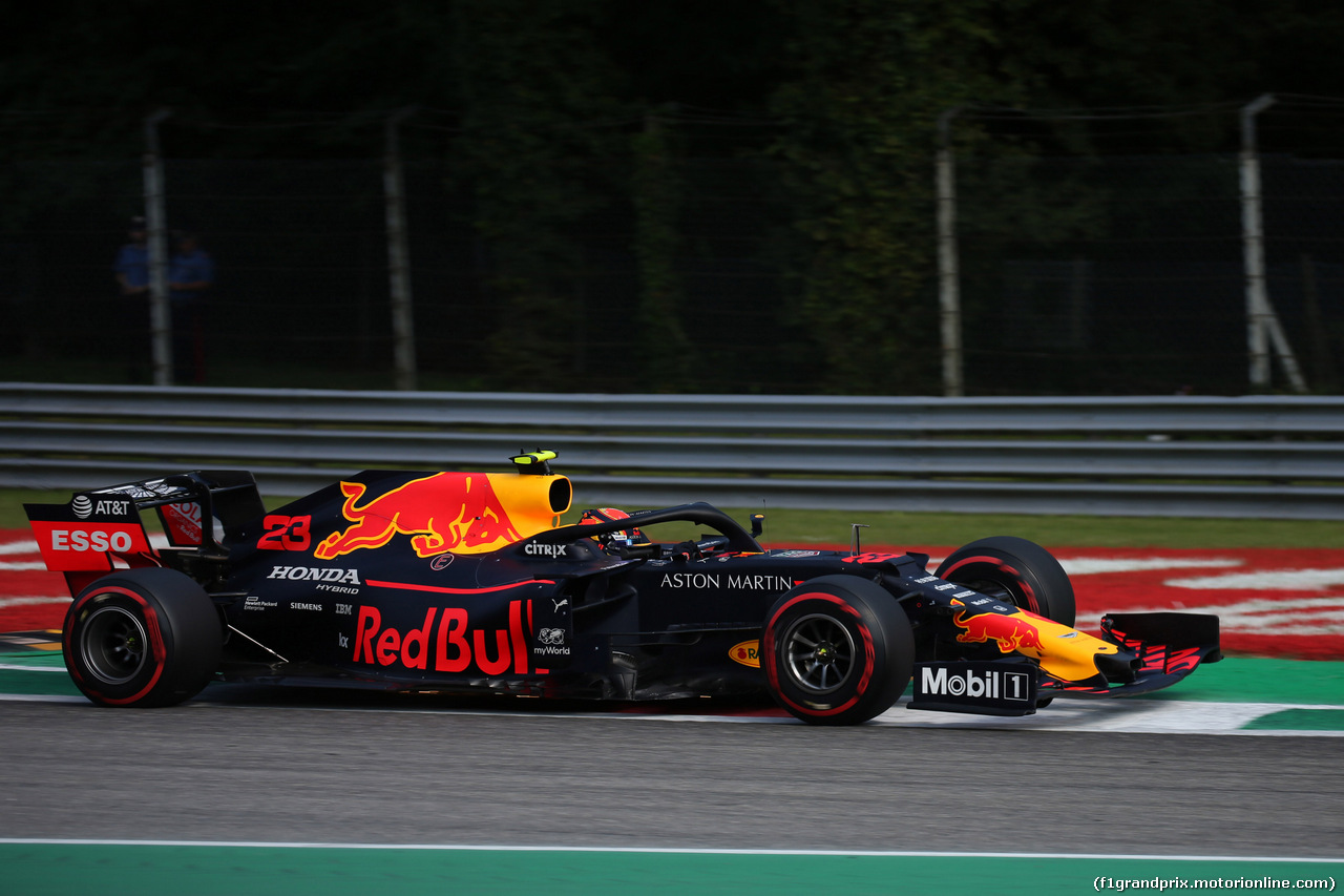 GP ITALIA, 07.09.2019 - Qualifiche, Alexander Albon (THA) Red Bull Racing RB15