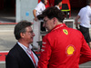 GP ITALIA, 07.09.2019 - Qualifiche, Louis Carey Camilleri, CEO of Ferrari  e Mattia Binotto (ITA) Ferrari Team Principal