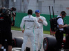 GP ITALIA, 07.09.2019 - Qualifiche, 2nd place Lewis Hamilton (GBR) Mercedes AMG F1 W10 e 3rd place Valtteri Bottas (FIN) Mercedes AMG F1 W010