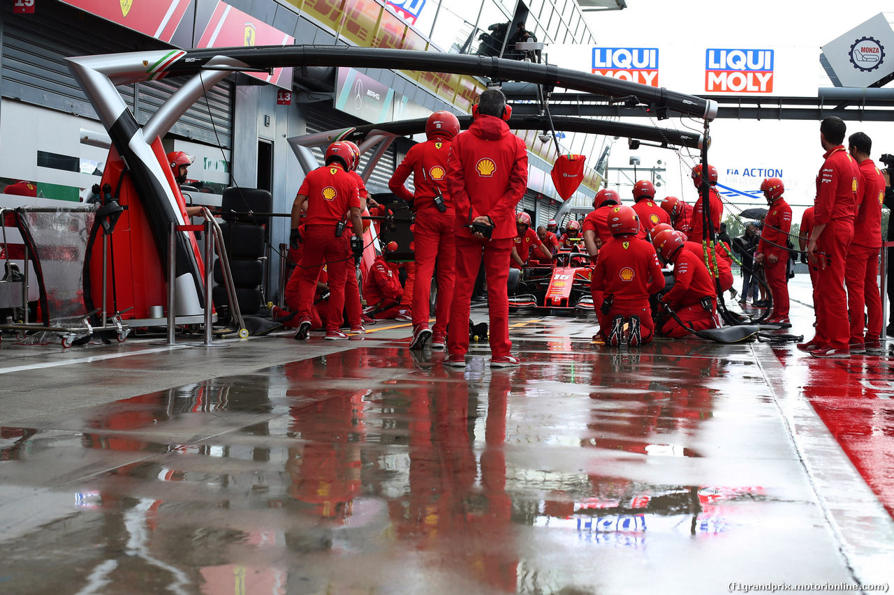 GP ITALIA, 06.09.2019 - Prove Libere 1, Charles Leclerc (MON) Ferrari SF90