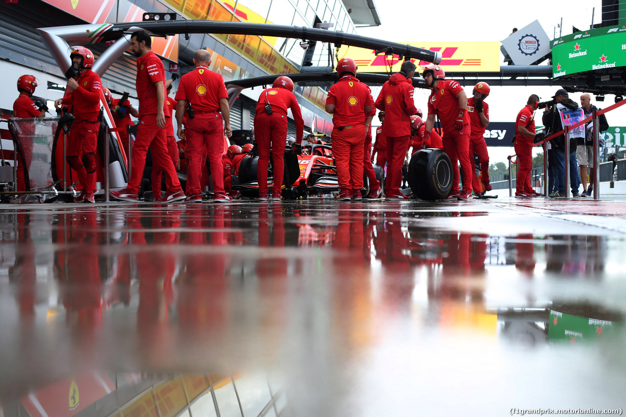 GP ITALIA, 06.09.2019 - Prove Libere 1, Charles Leclerc (MON) Ferrari SF90