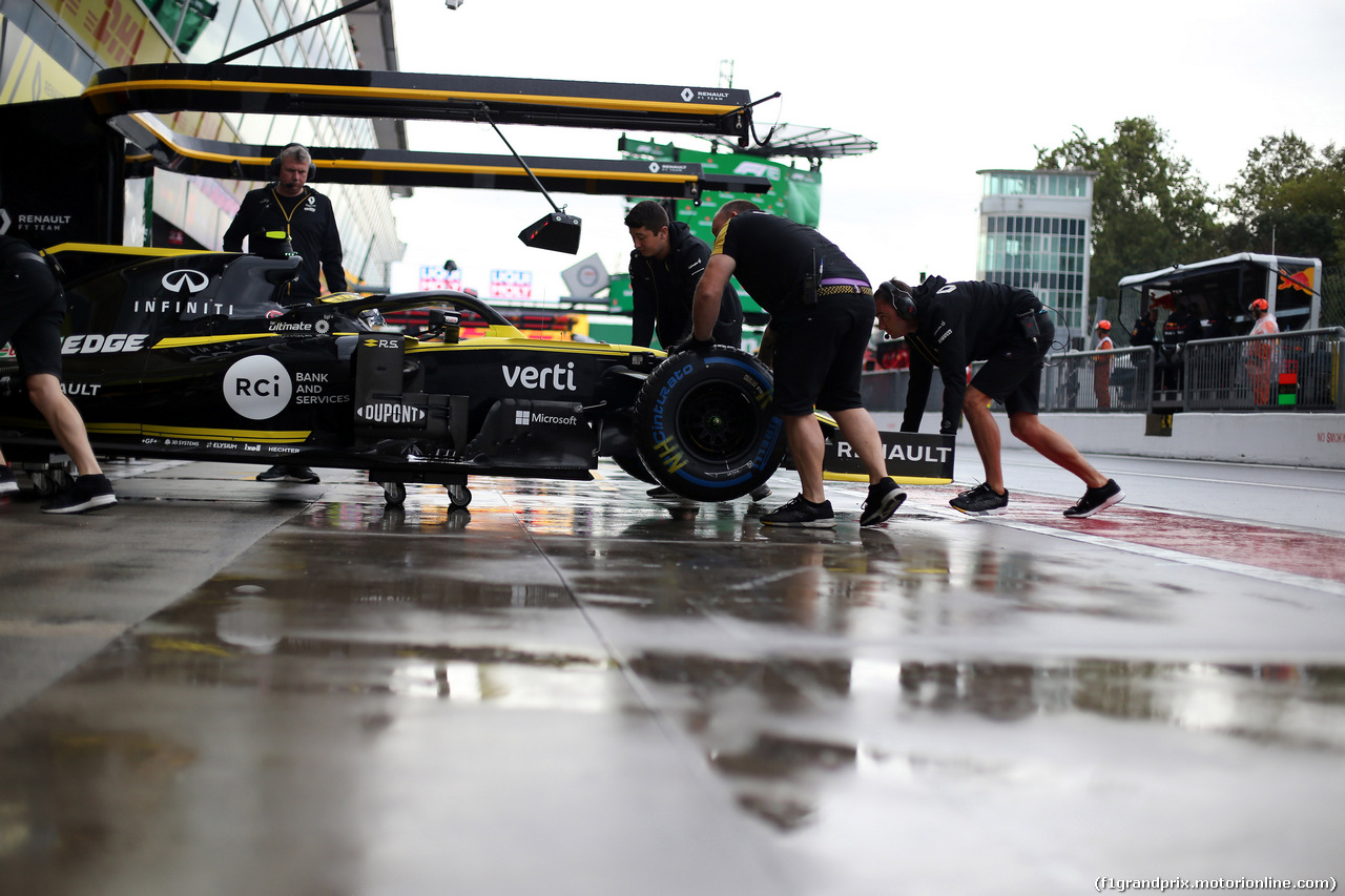 GP ITALIA, 06.09.2019 - Prove Libere 1, Nico Hulkenberg (GER) Renault Sport F1 Team RS19