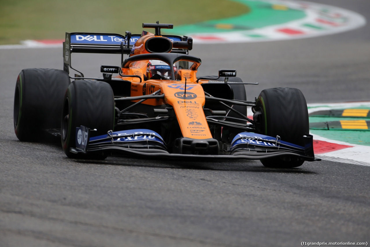 GP ITALIA, 06.09.2019 - Prove Libere 1, Carlos Sainz Jr (ESP) Mclaren F1 Team MCL34