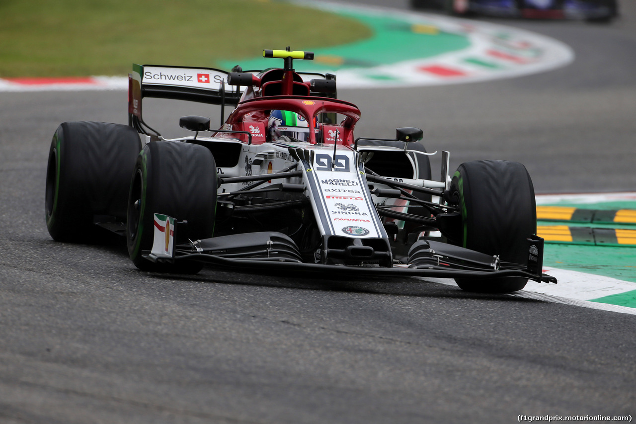 GP ITALIA, 06.09.2019 - Prove Libere 1, Antonio Giovinazzi (ITA) Alfa Romeo Racing C38