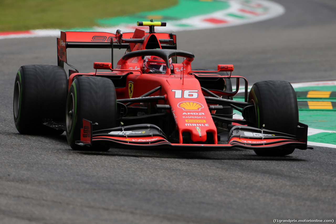 GP ITALIA, 06.09.2019 - Prove Libere 1, Charles Leclerc (MON) Ferrari SF90