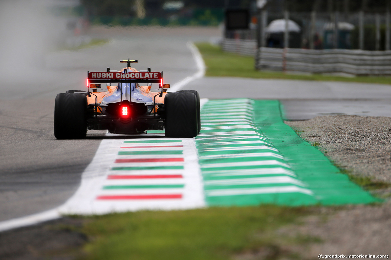 GP ITALIA, 06.09.2019 - Prove Libere 1, Lando Norris (GBR) Mclaren F1 Team MCL34