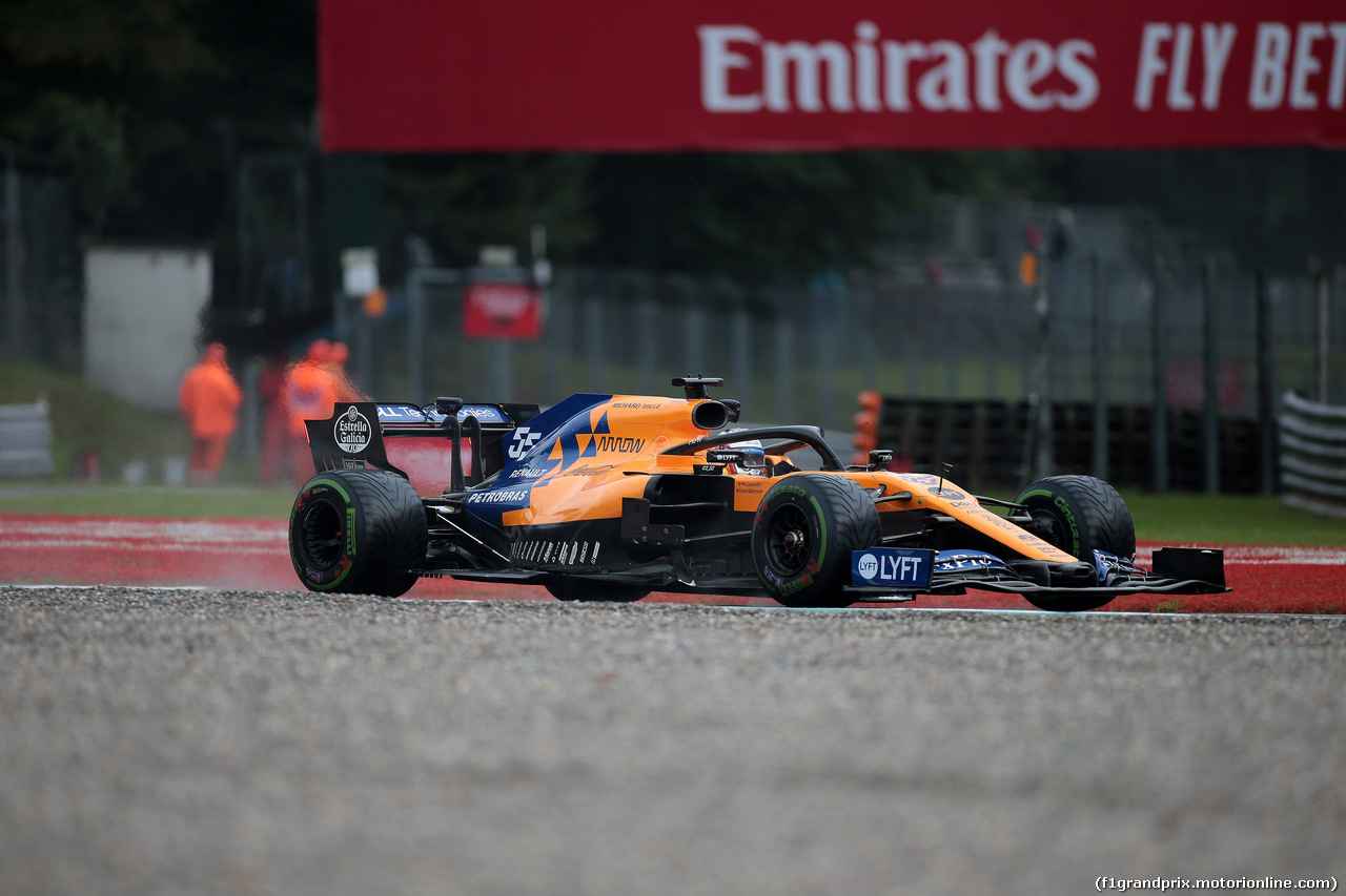 GP ITALIA, 06.09.2019 - Prove Libere 1, Carlos Sainz Jr (ESP) Mclaren F1 Team MCL34