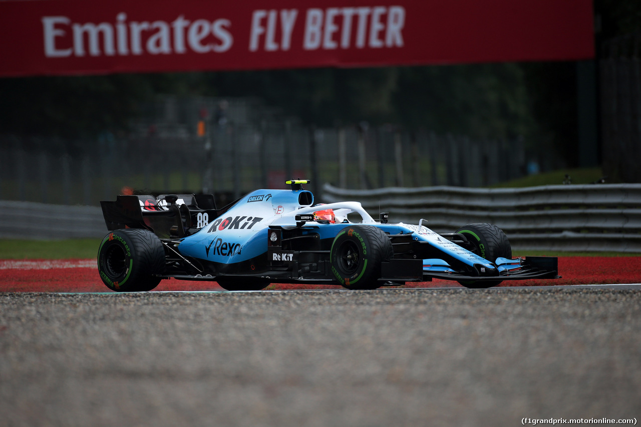 GP ITALIA, 06.09.2019 - Prove Libere 1, Robert Kubica (POL) Williams Racing FW42