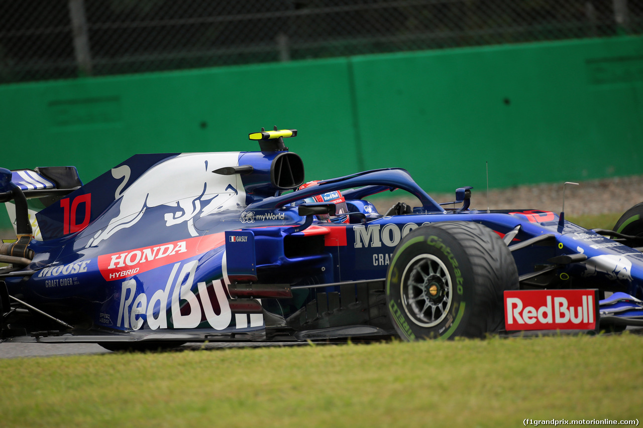 GP ITALIA, 06.09.2019 - Prove Libere 1, Pierre Gasly (FRA) Scuderia Toro Rosso STR14