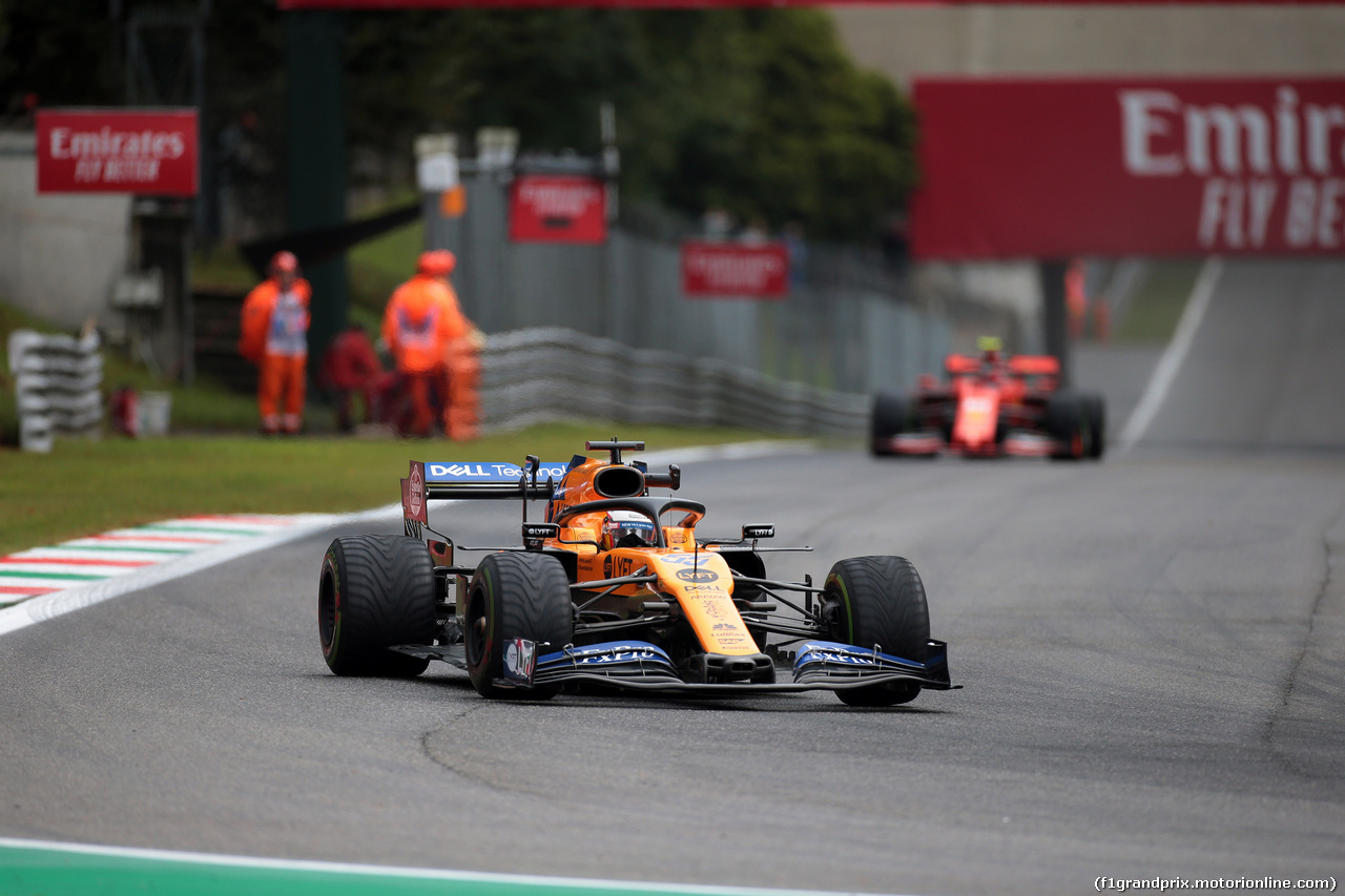 GP ITALIA, 06.09.2019 - Prove Libere 1, Carlos Sainz Jr (ESP) Mclaren F1 Team MCL34