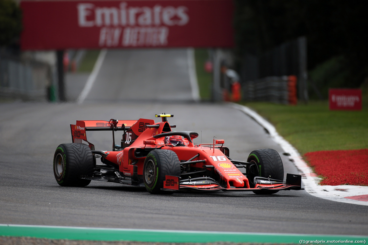 GP ITALIA, 06.09.2019 - Prove Libere 1, Charles Leclerc (MON) Ferrari SF90