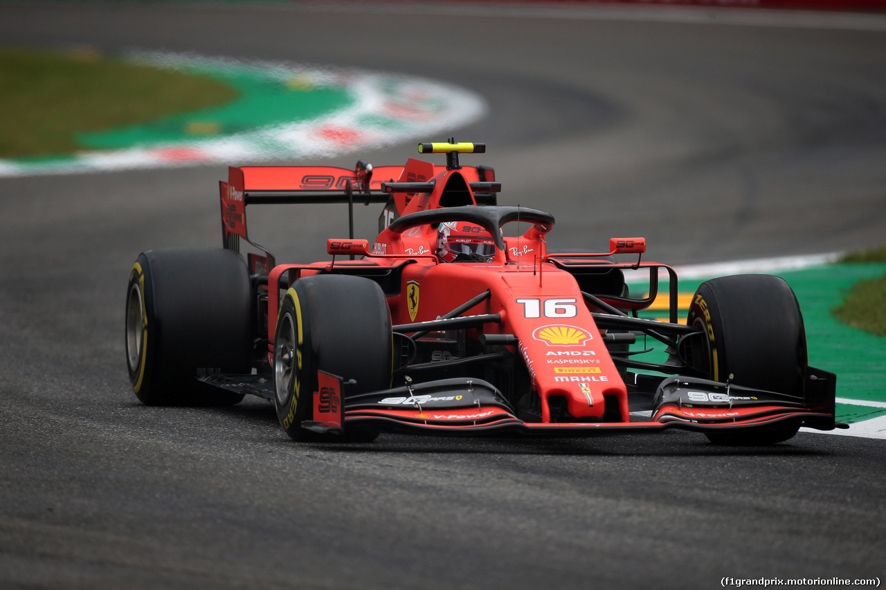 GP ITALIA, 06.09.2019 - Prove Libere 1, Charles Leclerc (MON) Ferrari SF90
