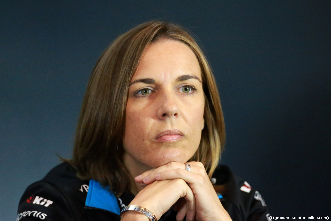GP ITALIA, 06.09.2019 - Prove Libere 1, Conferenza Stampa, Claire Williams (GBR) Williams Deputy Team Principal.