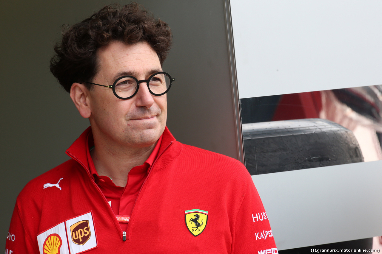 GP ITALIA, 06.09.2019 - Prove Libere 1, Mattia Binotto (ITA) Ferrari Team Principal