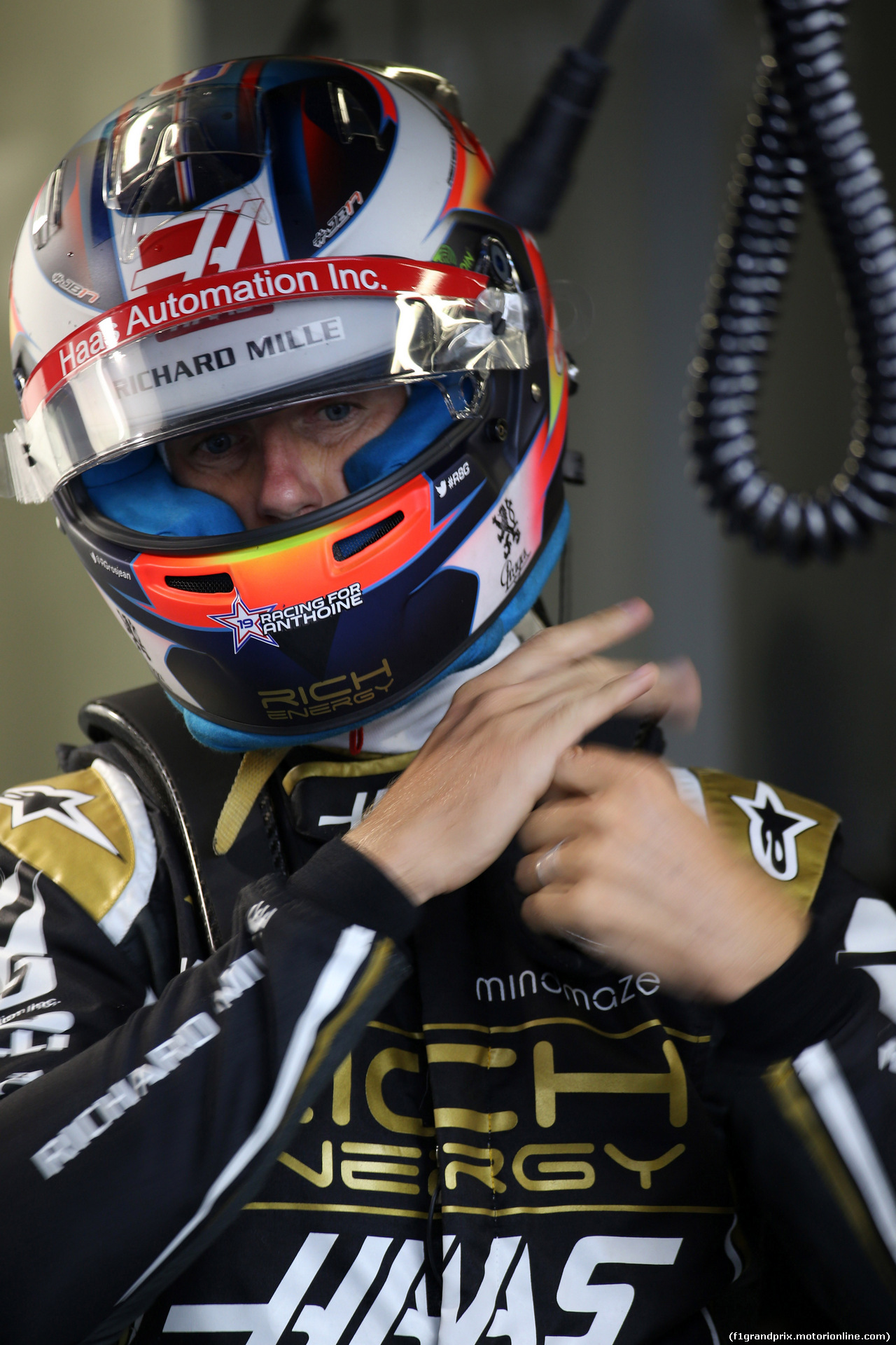 GP ITALIA, 06.09.2019 - Prove Libere 1, Romain Grosjean (FRA) Haas F1 Team VF-19