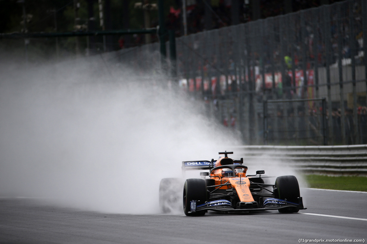GP ITALIA, 06.09.2019 - Prove Libere 1, Carlos Sainz Jr (ESP) Mclaren F1 Team MCL34