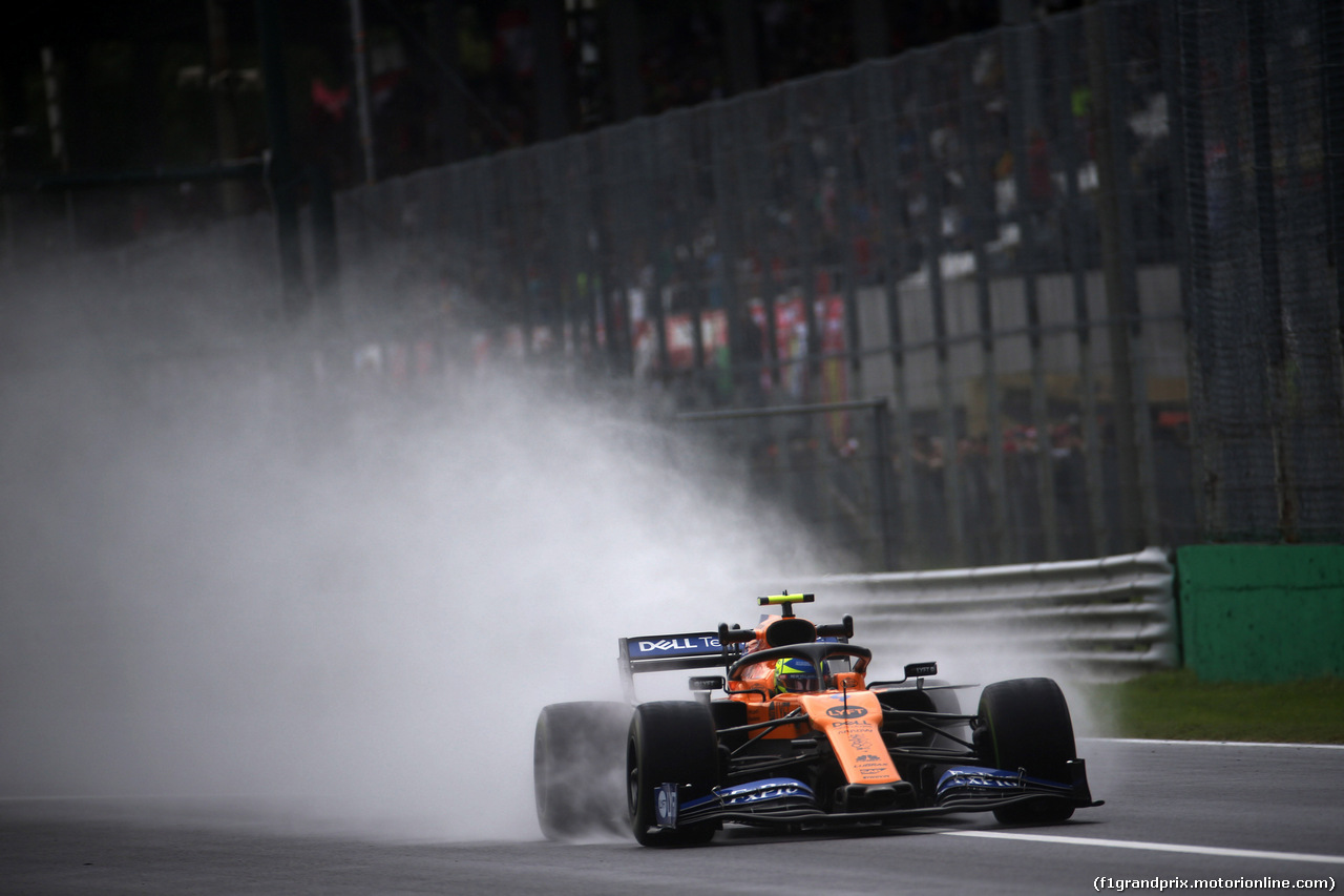 GP ITALIA, 06.09.2019 - Prove Libere 1, Lando Norris (GBR) Mclaren F1 Team MCL34