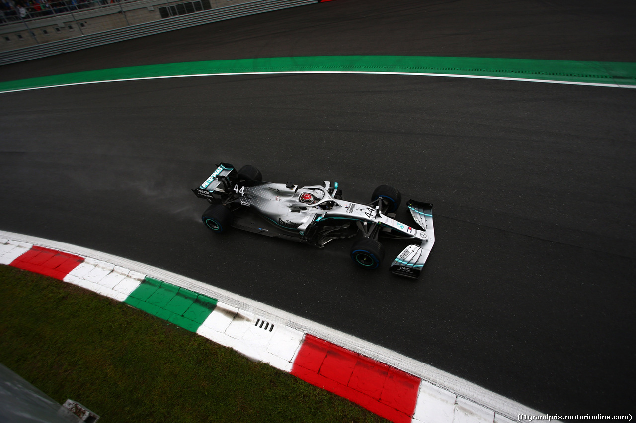 GP ITALIA, 06.09.2019 - Prove Libere 1, Lewis Hamilton (GBR) Mercedes AMG F1 W10